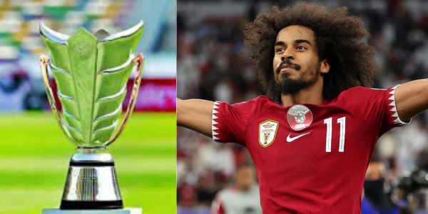 قطر بطل كأس آسيا 2023 بهاتريك عفيف