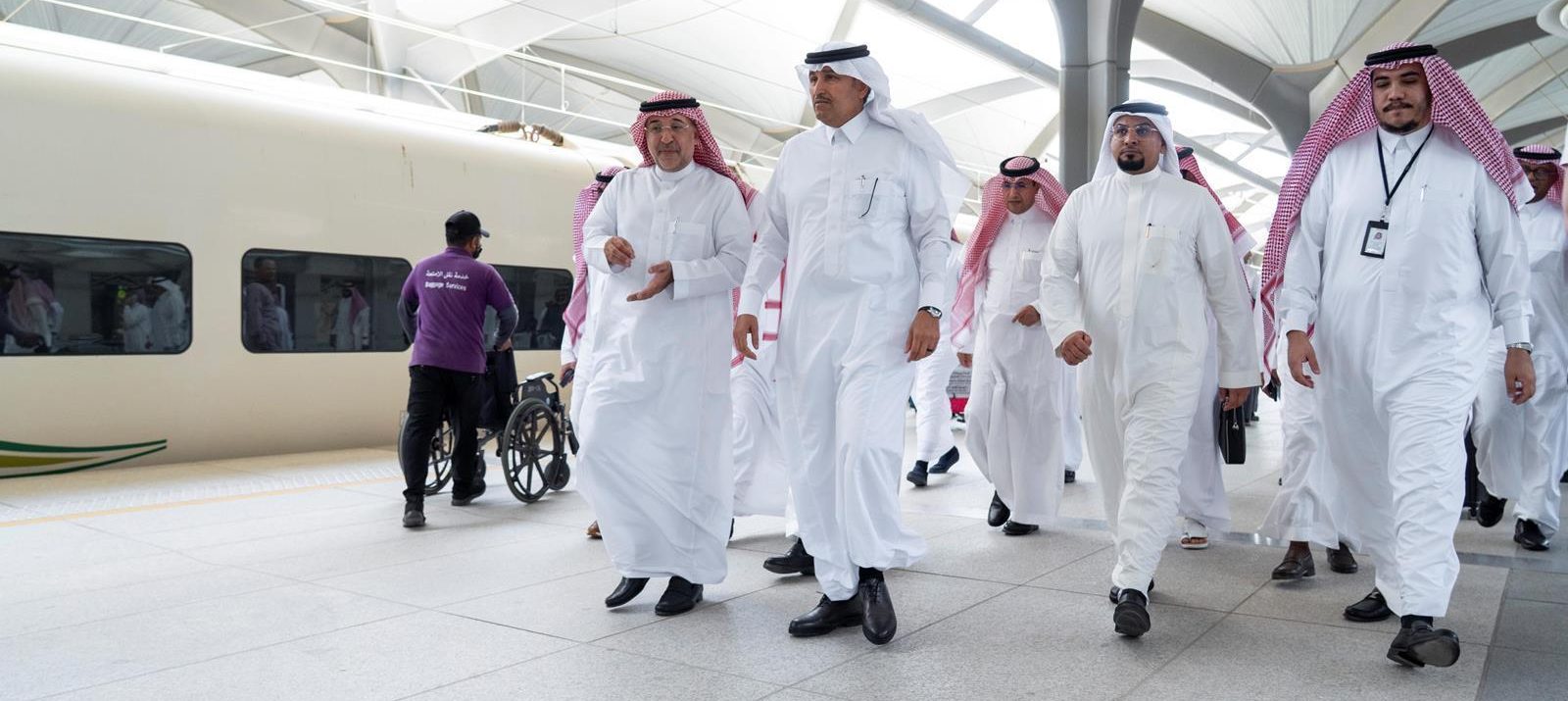 تفاصيل زيارة وزير النقل لقطار الحرمين السريع