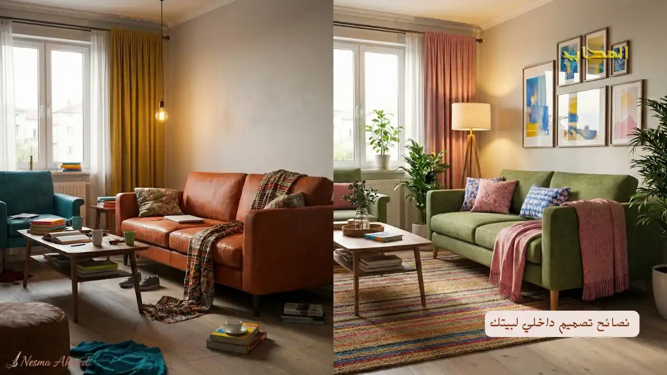 نصائح في التصميم الداخلي.. 6 أفكار تمنحك تغييرات فورية